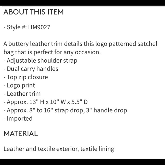 Dooney & Bourke Willa Zip Logo Satchel Bag $308 - Picture 8 of 9